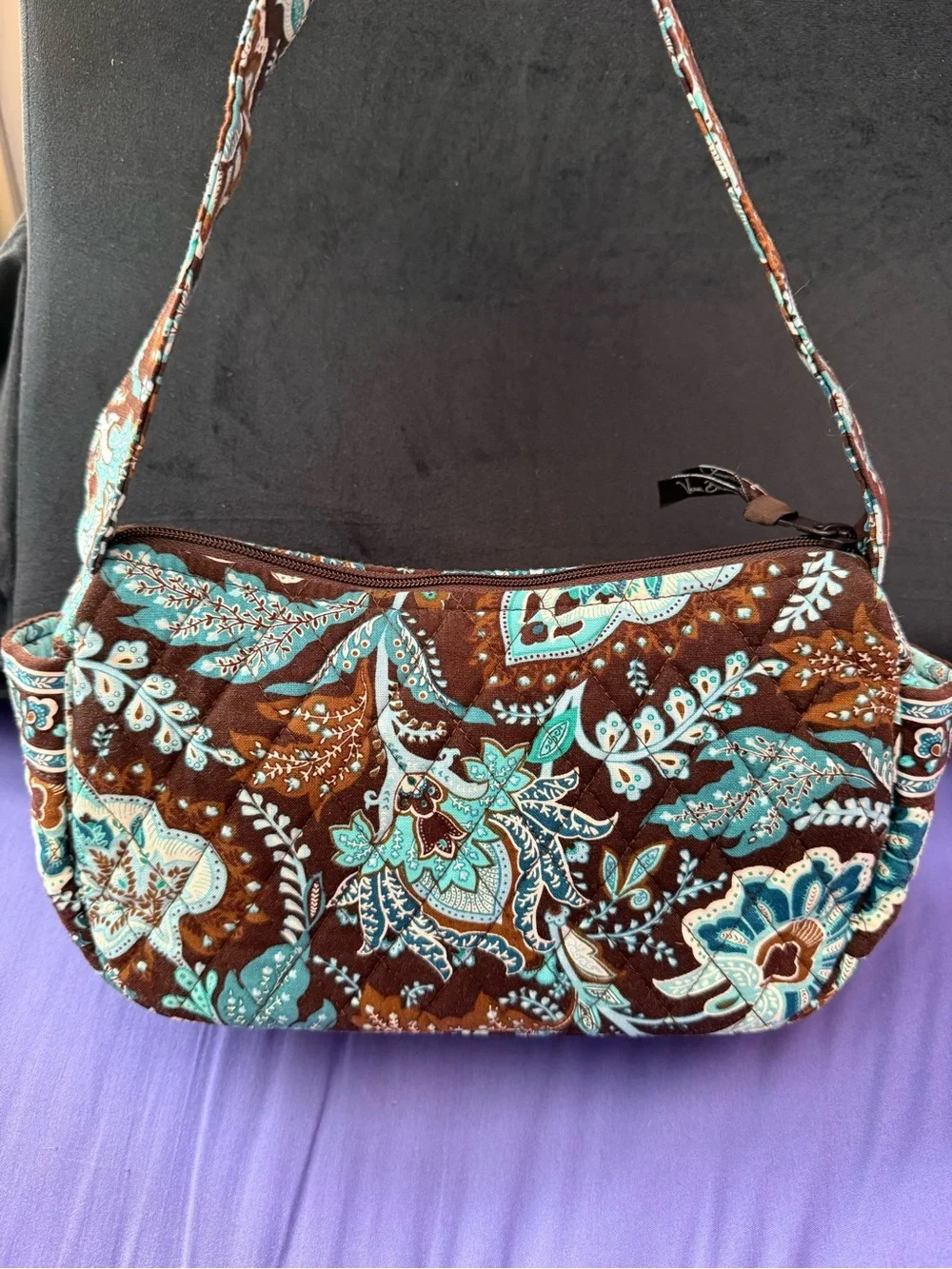 Vera Bradley Java Blue Maggie Shoulder Bag